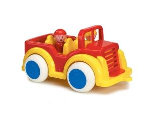 Opakowanie Autko plastikowe czerwone