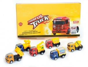 Opakowanie Auto ciężarowe metalowe 7cm