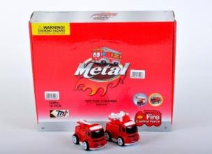 Opakowanie Auto straż pożarna metalowe