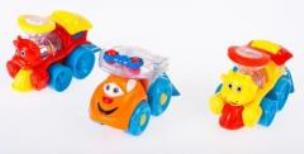 Opakowanie Auto z kulkami 10cm