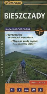 Opakowanie Bieszczady mapa turystyczna wodoodporna 1:50 000