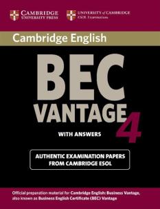 Opakowanie Cambridge BEC Vantage 4 Student's Book with answers