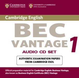Opakowanie Cambridge BEC Vantage Audio CD Set
