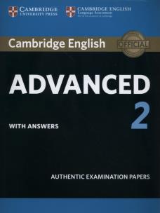 Opakowanie Cambridge English Advanced 2 Student's Book with answers