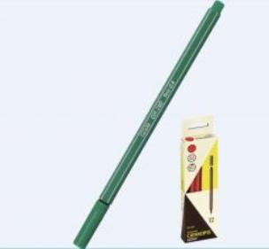 Opakowanie Cienkopis GR-280 zielony (12szt) GRAND