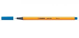 Opakowanie Cienkopis Point błękit jasny (10szt) STABILO