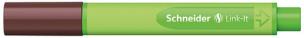 Opakowanie Cienkopis Schneider Link-It, 0,4 mm, brązowy