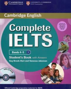 Okładka książki Complete IELTS Bands 4-5 Student's Pack (Student's Book with Answers with CD-ROM and Class Audio CDs (2))