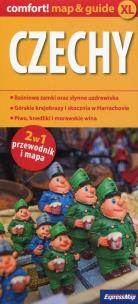 Opakowanie Czechy comfort! map&guide XL 2w1 przewodnik i mapa
