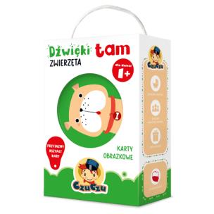 CzuCzu Dźwięki tam Zwierzęta 1+. Autor: Opracowanie zbiorowe. Multiszop.pl Okładka książki CzuCzu Dźwięki tam Zwierzęta 1+
