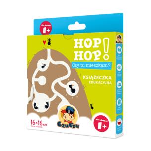 Okładka książki CzuCzu Hop, hop! Czy tu mieszkam? 1+