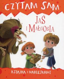 Okładka książki Czytam sam. Jaś i Małgosia. Książka z naklejkami