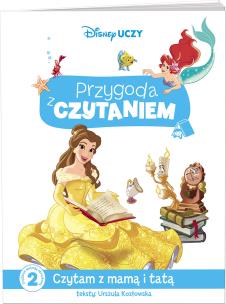 Okładka książki DISNEY UCZY Księżniczka. Przygoda z czytaniem Czytam z mamą i tatą