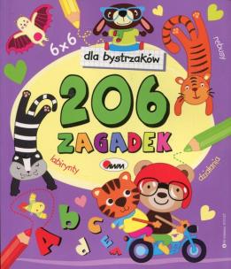 Okładka książki Dla bystrzaków 206 zagadek
