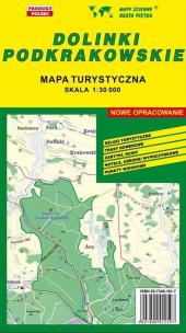 Opakowanie Dolinki podkrakowskie mapa turystyczna 1:30 000