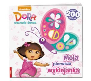 Okładka książki Dora poznaje świat. Moja Pierwsza Wyklejanka
