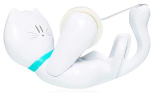 Opakowanie Dyspenser do taśm Scotch w ksztalcie kotka (C39 KITTY) + taśma