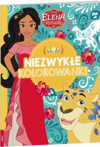 Okładka książki Elena z Avaloru Niezwykłe kolorowanki/KO3