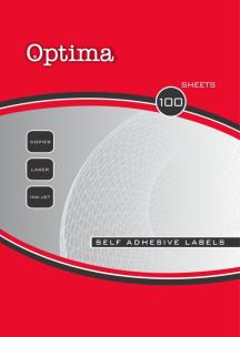Opakowanie Etykiety do drukarki laserowej 52,5 x 21,2mm Optima