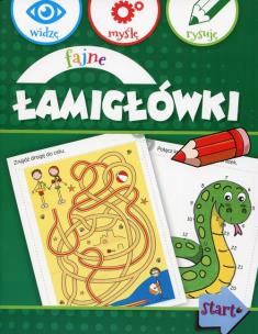 Okładka książki Fajne łamigłówki