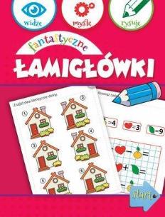 Okładka książki Fantastyczne łamigłówki