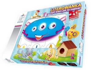 Okładka książki Gra edukacyjna literowanka ,czyli wiem jak to napisać