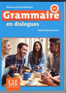 Okładka książki Grammaire en dialogues grand debutant 2ed + CD