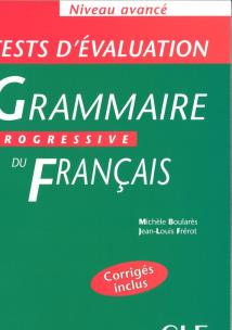 Okładka książki Grammaire progressive du francais tests avance