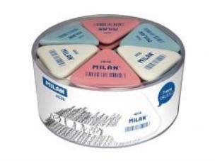 Opakowanie Guma trójkątna kolorowa (36szt) MILAN