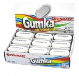 Opakowanie Gumka do ścierania PE-30 (36szt) PENMATE