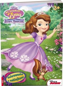 Okładka książki Jej Wysokość Zosia Kolorowanka z naklejkami