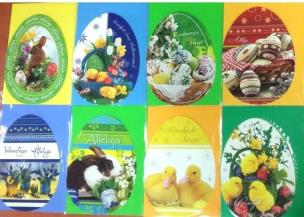 Okładka książki Karnet Wielkanoc B6 jajko MIX