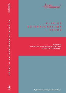 Okładka książki Klinika dziennikarstwa credo