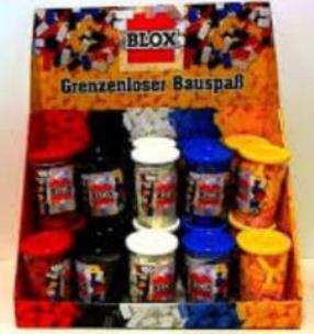 Opakowanie Klocki 100 elementów w displayu