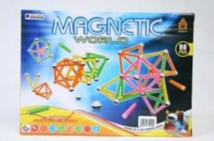 Opakowanie Klocki magnetyczne 88 el.30x22x1 340209