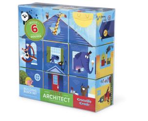 Opakowanie Klocki-układanki mały architekt - budynki