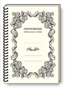 Opakowanie Kołonotatnik ozdobny A6 64 kartki