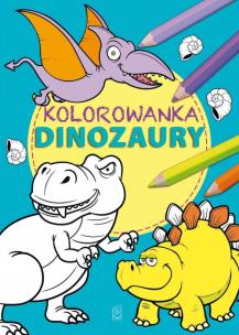Okładka książki Kolorowanka Dinozaury