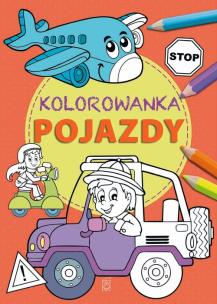 Okładka książki Kolorowanka Pojazdy