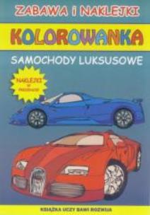 Okładka książki Kolorowanka. Samochody luksusowe LITERAT