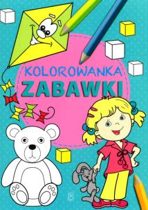 Okładka książki Kolorowanka Zabawki
