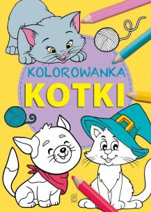 Okładka książki Kolorowanki Kotki