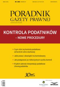 Opakowanie Kontrola podatników-nowe proceduty