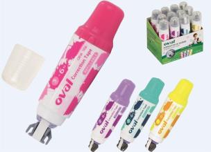 Opakowanie Korektor Oval w taśmie 5mm x 10m (12szt)