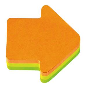 Opakowanie Kostka samoprzylepna POST-IT strzałka (2007A), 1x225 kart.