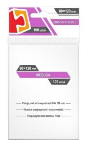 Opakowanie Koszulki Medusa 80x120 (100szt) REBEL
