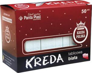 Opakowanie Kreda B4 kwadratowa 50szt. biała