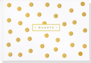 Opakowanie Księga Gości Złote Kropki