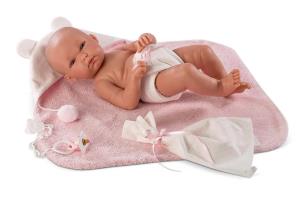 Opakowanie Lalka 63538 Bimba w różowym szlafroczku