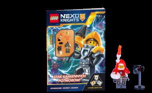 Okładka książki LEGO NEXO KNIGHTS. KAMIENNA ARMIA ATAKUJE!
